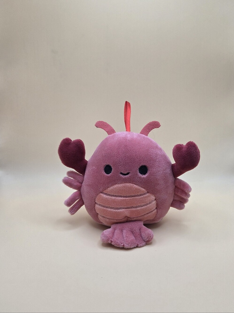 Squishmallow Lorono The Lobster Plush Toy Christmas Ornament Red 5 Inches
